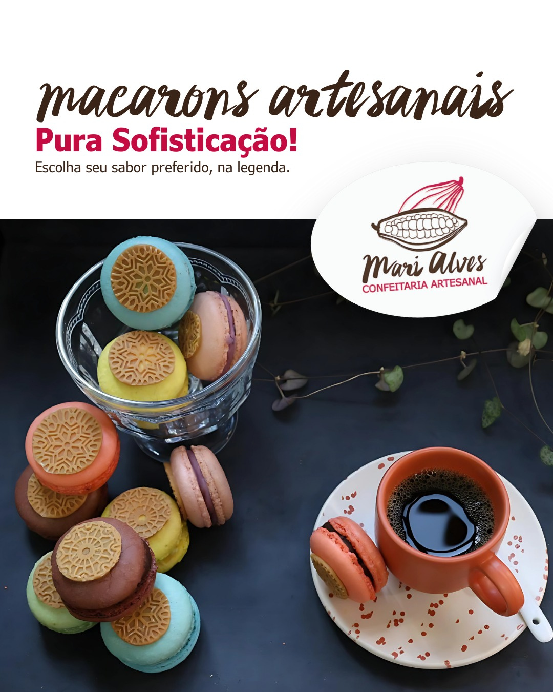 Macarons Artesanais 